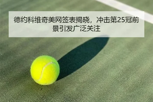 德约科维奇美网签表揭晓，冲击第25冠前景引发广泛关注